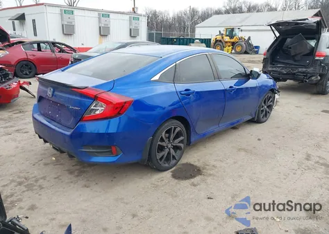 2021 Honda Civic Sport from USA, damaged, VIN 2HGFC2F80MH519059